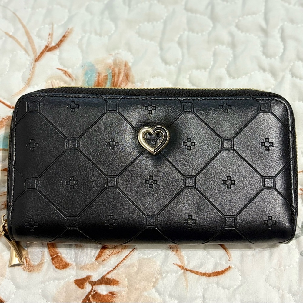 Black Designer Women's Wallet